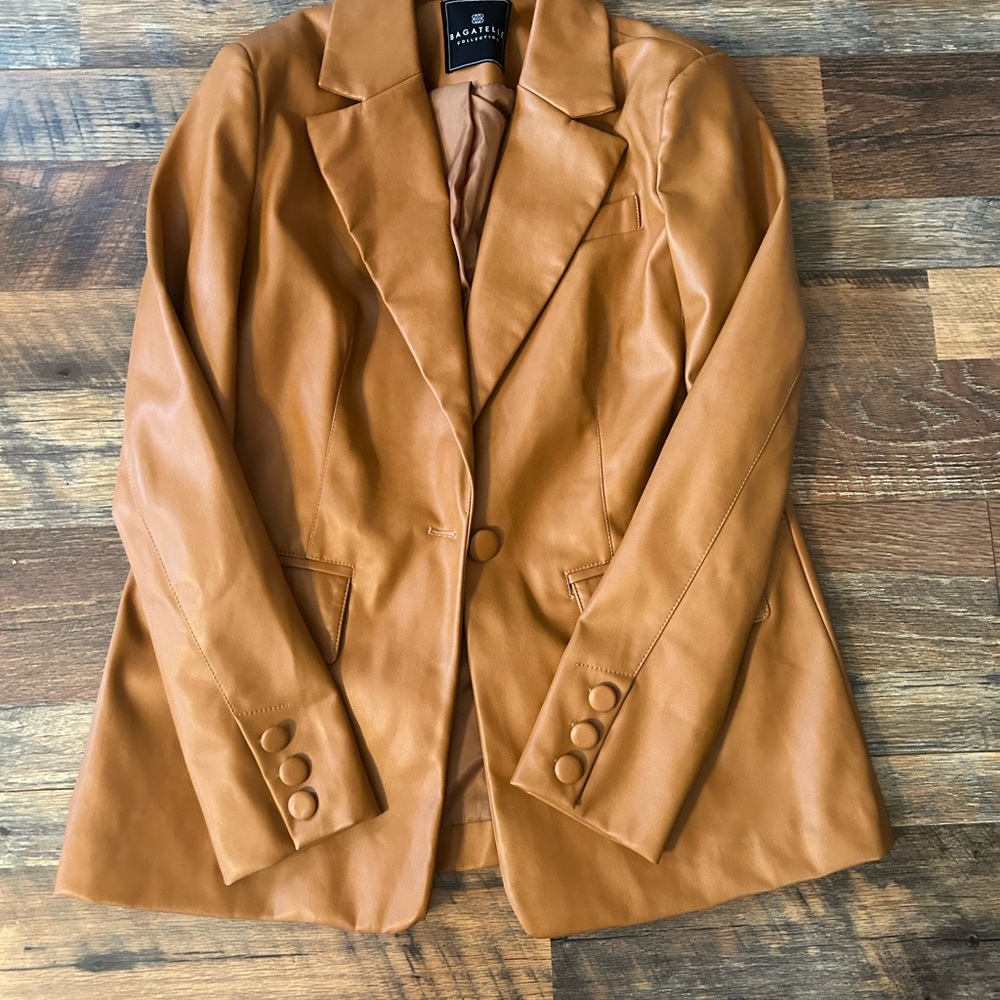 Bagatelle Tan  Blazer NWT - Picture 4 of 10
